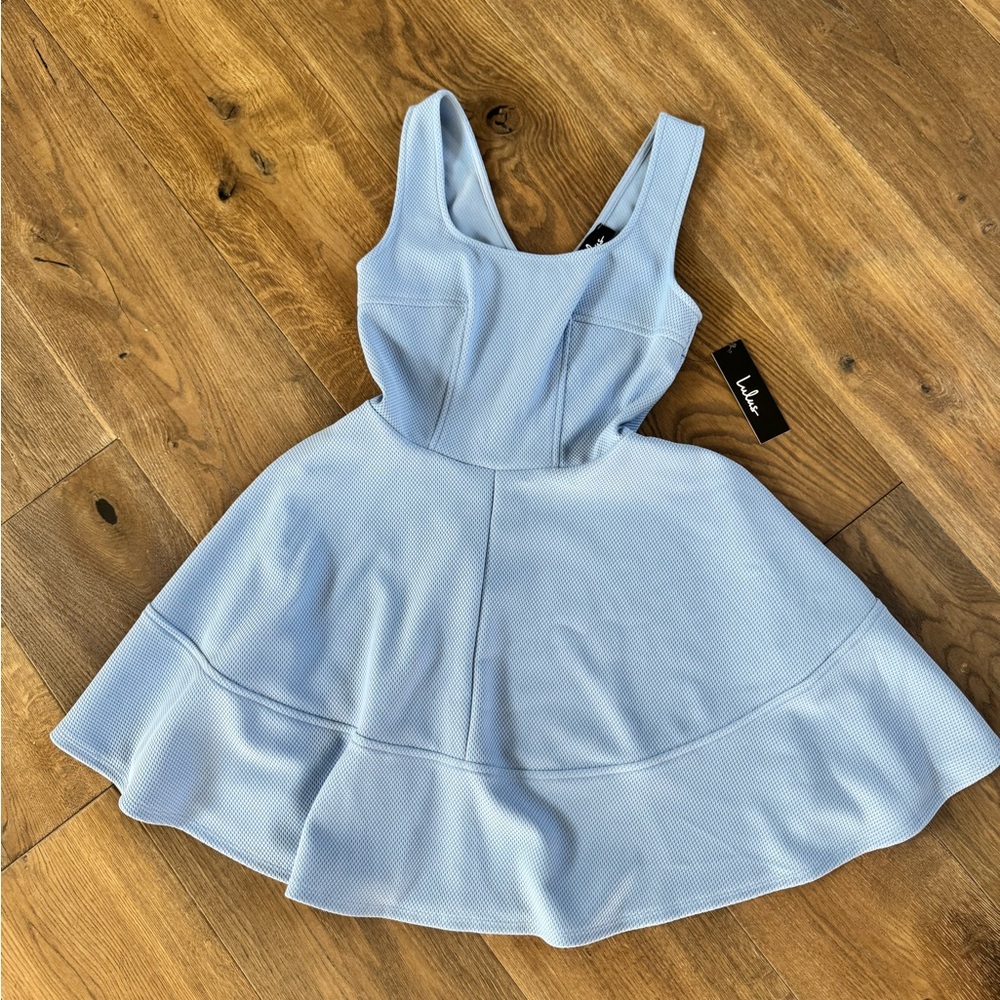 Lulu's Light Blue Mini Dress